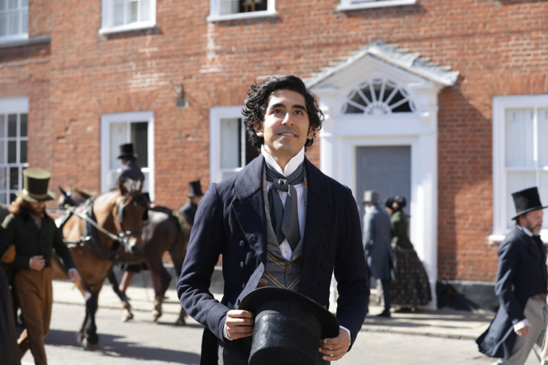 Dev Patel in the film THE PERSONAL HISTORY OF DAVID COPPERFIELD. Photo by Dean Rogers. © 2019 Twentieth Century Fox Film Corporation All Rights Reserved
Dev Patel in the film THE PERSONAL HISTORY OF DAVID COPPERFIELD. Photo by Dean Rogers. © 2019 Twentieth Century Fox Film Corporation All Rights Reserved